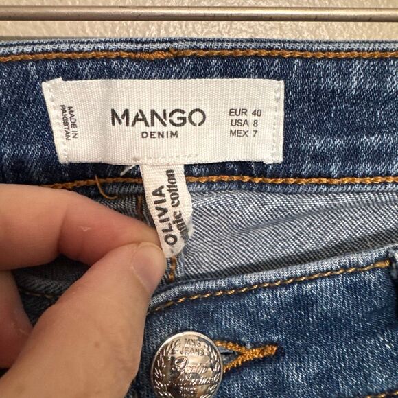 Mango denim women’s skinny jean size 8 - Picture 5 of 5